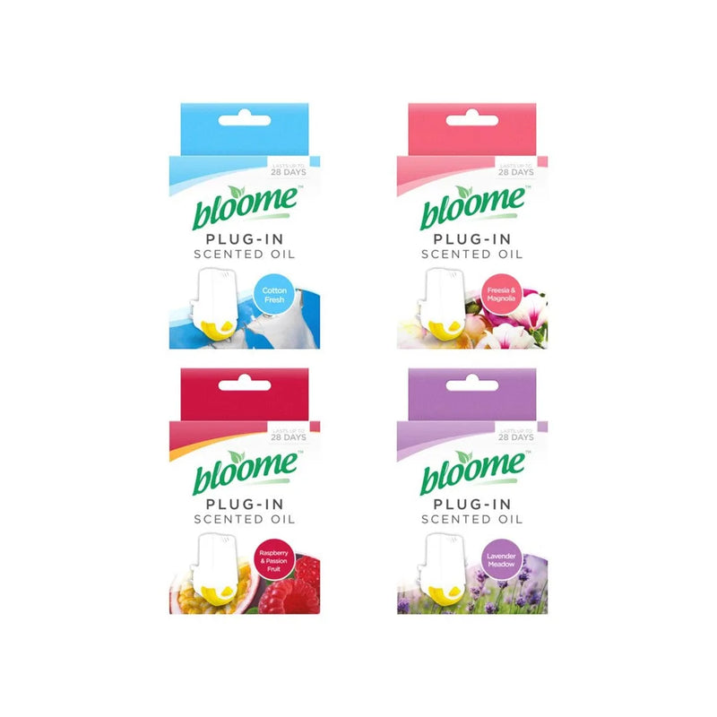 Bloome Air Freshener Scented Oil Plug In 20Ml Assorted Scents