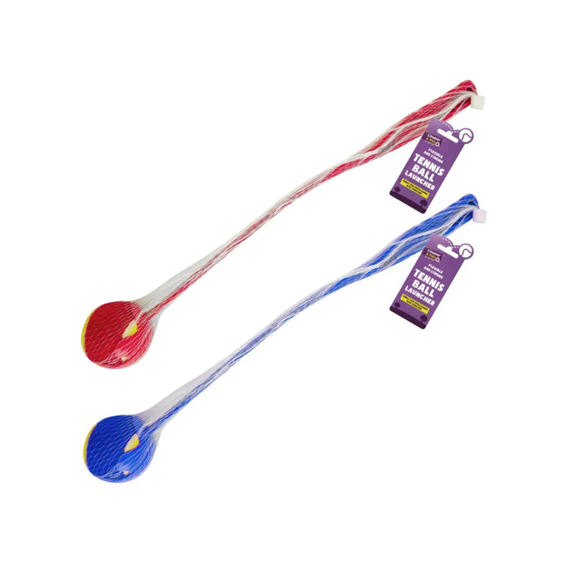 Pet Dog Tennis Ball Launcher Thrower Assorted Colours