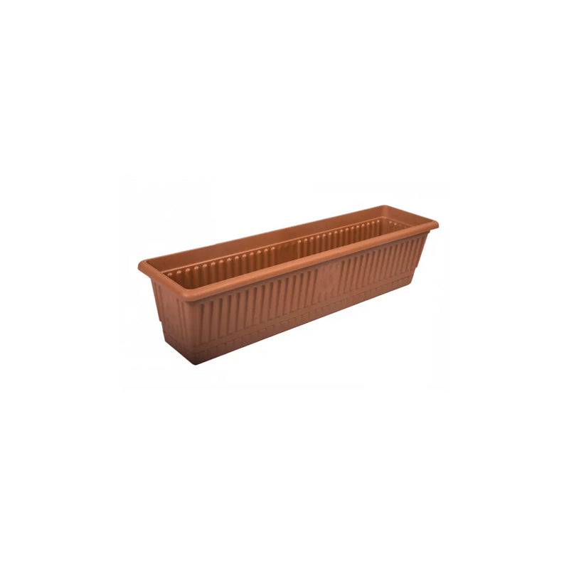 Plastic Rectangle Balcony Flower Pot Container Large