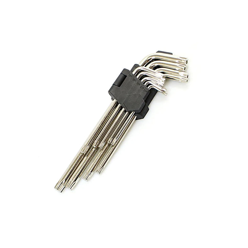 Cobra 9 Piece Large Metric Chrome He x Ball End Allen Key 1.5