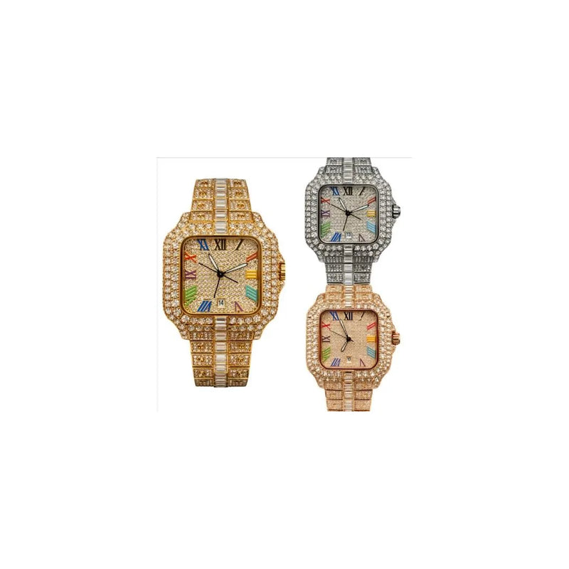 NY London Mens Bling Assorted Watch