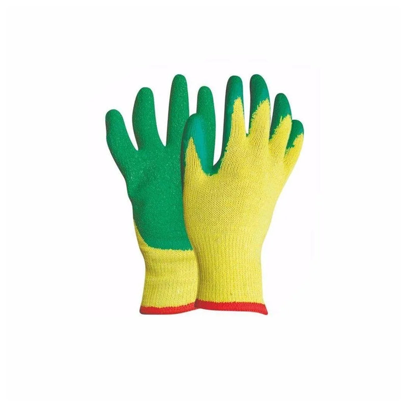 Work Gloves Safety Personal Protect Gloves 1 Pair Yellow Green
