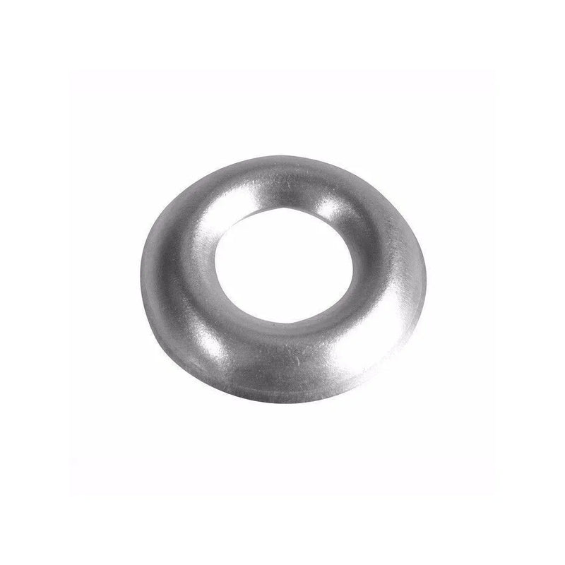 Value Pack No. 10 Cup Washers Chrome Pack Of 15 Diy