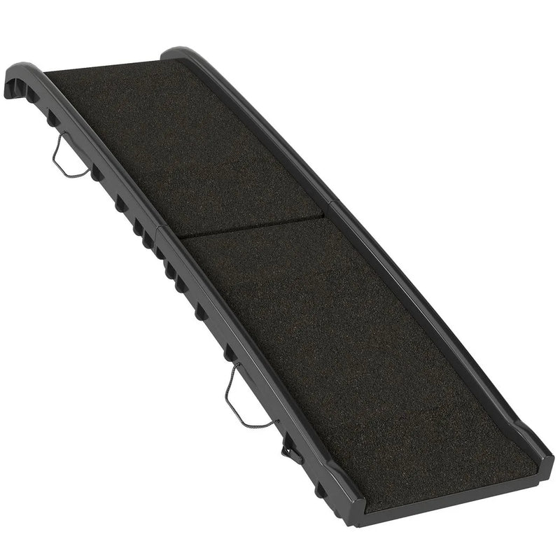 PawHut Foldable Dog Ramp with Frosted Anti-slip Surface, Portable & Lightweight, for Cars, Home, 155 x 38.5 x 15.5 cm