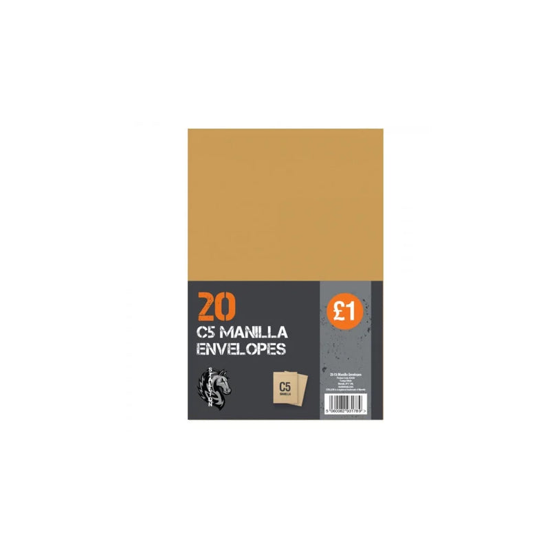 C5 Manila Envelopes Pack Of 20