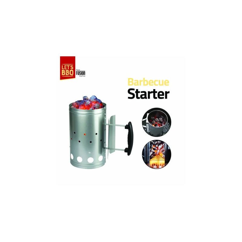 Garden Bbq Charcoal Starter Steel