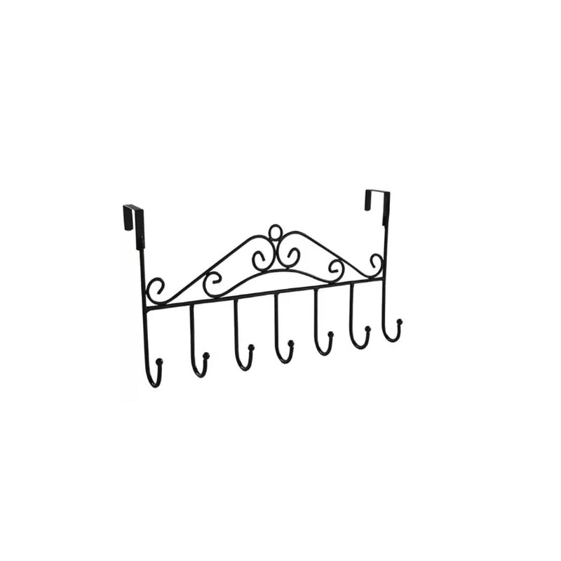 Metal Coat Hook Door Hanger Rack Assorted Colours (Parcel Rate)
