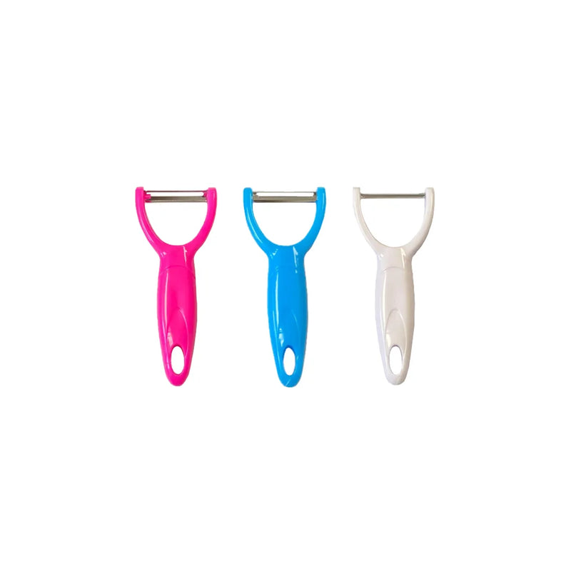 Plastic Kitchen Vegetable Peeler Assorted Colours