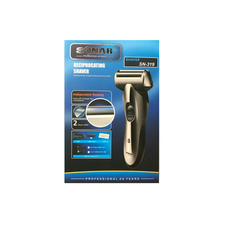 Sonar Electrical Dual Cutter Shaver Sn319 Micro – Usb