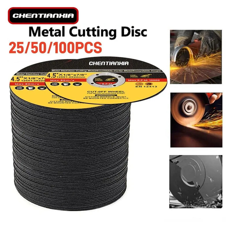 50 x 115mm ULTRA THIN 1mm METAL CUTTING BLADE DISC FOR STEEL & STAINLESS ANGLE[50PCS]