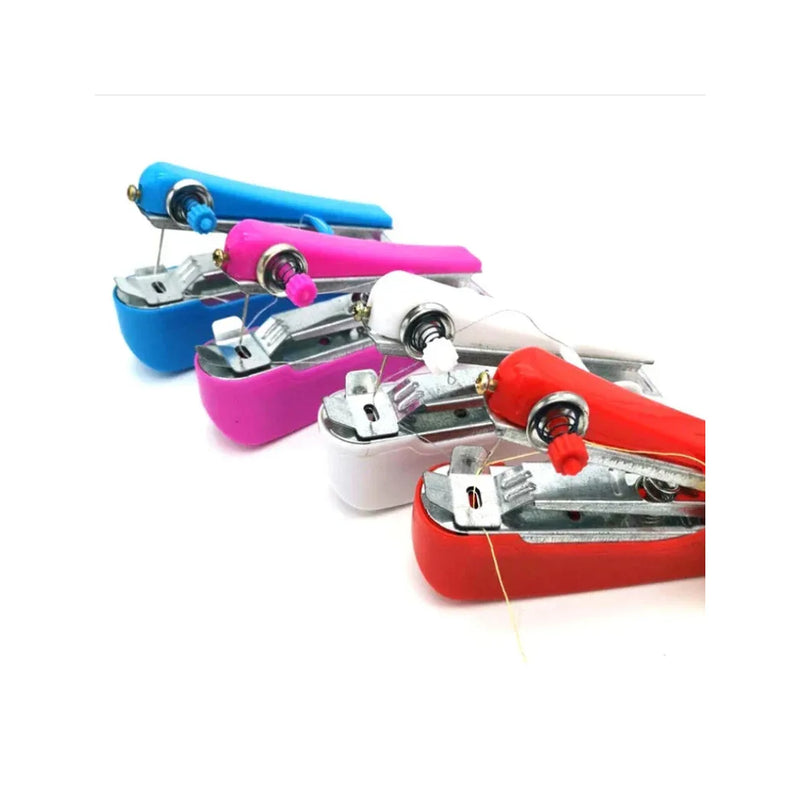 Portable Mini Hand Held Sewing Machine Assorted Colours