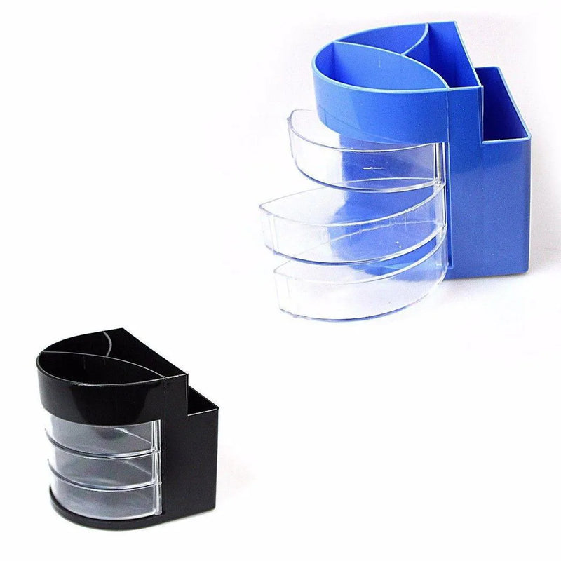 Dgg Plastic Stationary Pen Holder Desk Organiser Assorted Colours
