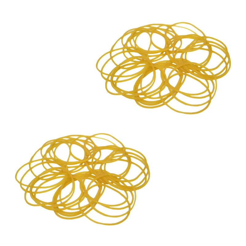 Brown Rubber Bands Natural Elastic Bands Art Crafts Home School Pack