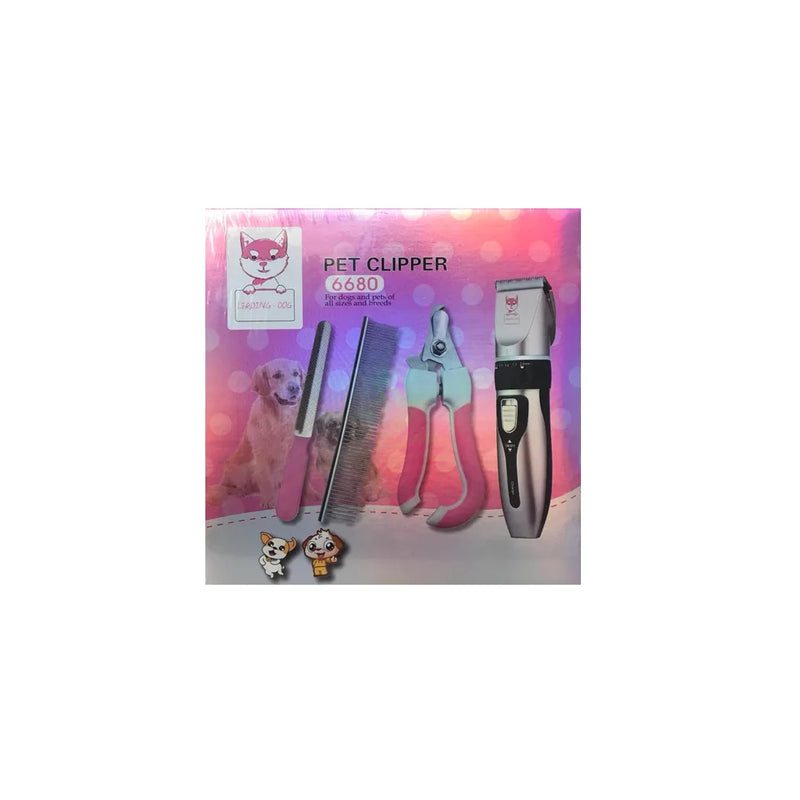Pet Dog Grooming Clipper Set Of 4