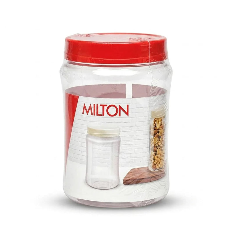 Round Pet Jar 1500Ml Clear Plastic Storage Container