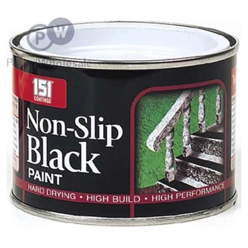 12 Pack Nonslip Black Matt Paint 180Ml