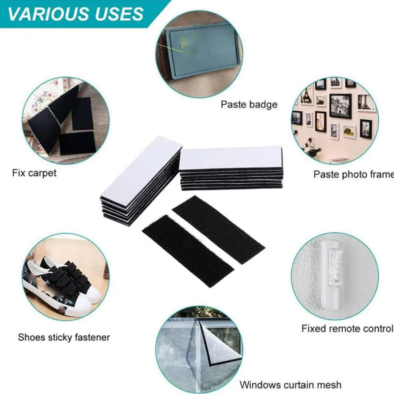 25 Pack Industrial Strength Sticky Pads Heavy Duty,No More Nails Picture Strong
