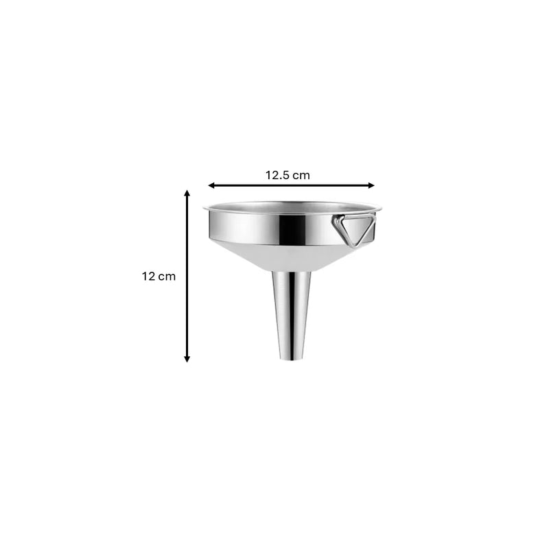 Metal Funnel With Hanging Hook Diameter Assorted Designs