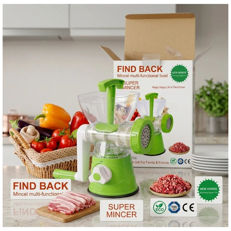 Multi – Functional Food Super Mincer, Green, 588G