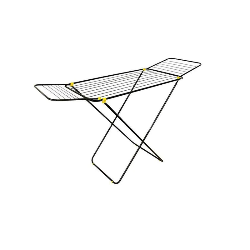 Durane Clothes Airer Dryer Foldable Black Ma x imum Load 18Kg
