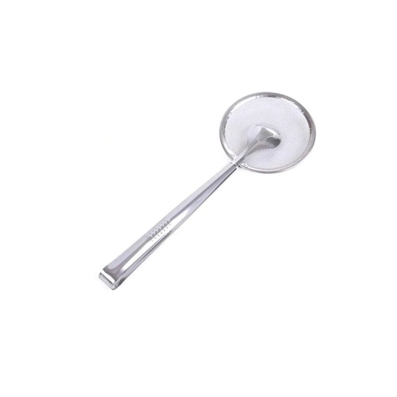 Stainless Steel Oil Draining Sieve Spoon