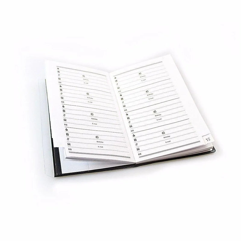 Address Book Assorted Colours