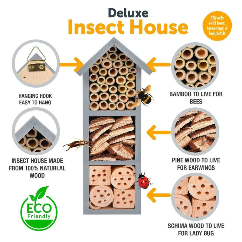Eco Friendly Delu x e Insect House