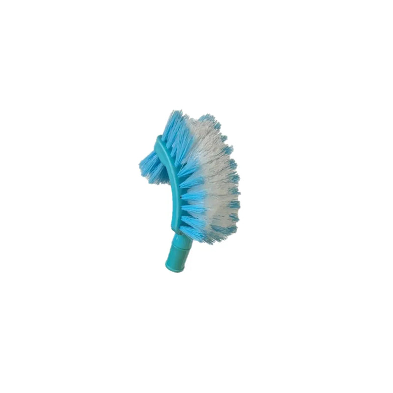 Plastic Double Sided Toilet Cleaning Scrubbing Brush Assorted Colours