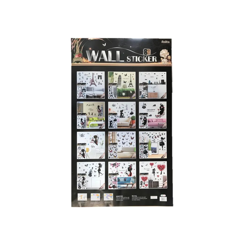 Room Décor Large Wall Stickers Assorted Designs