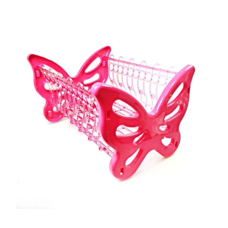 Butterfly Shaped Fruit Vegetable Kitchen Rack Assorted Colours