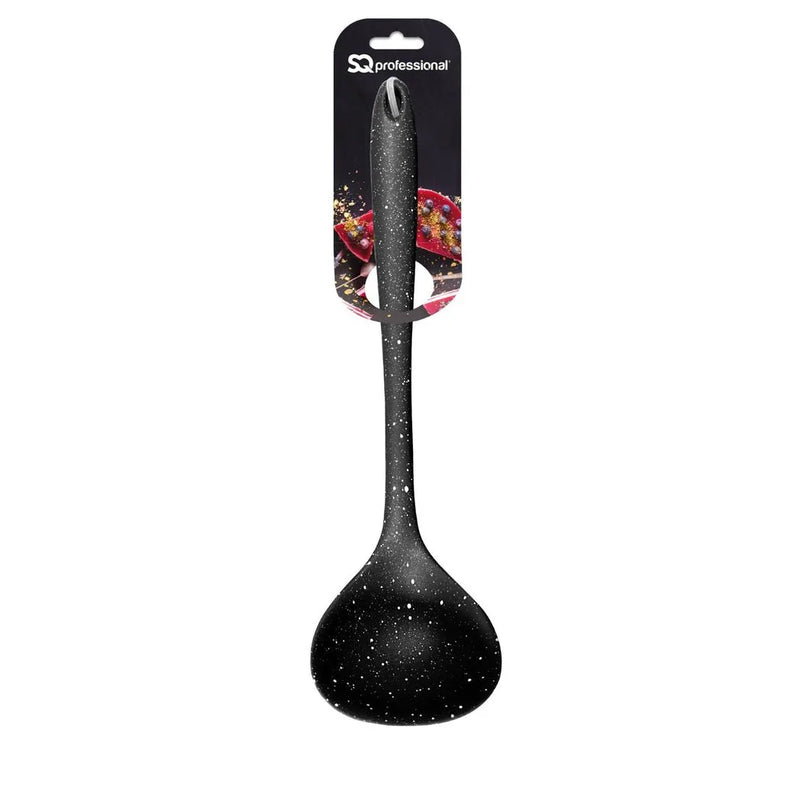 Silicone Ladle Speckled Black