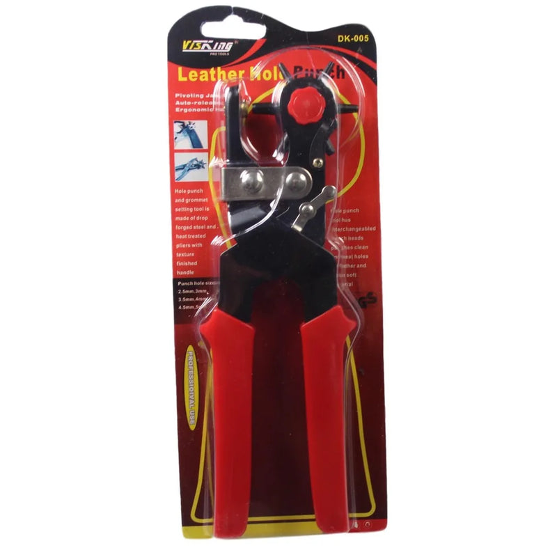 Revolving Leather Belt Hole Puncher Plier Puncher 2.5