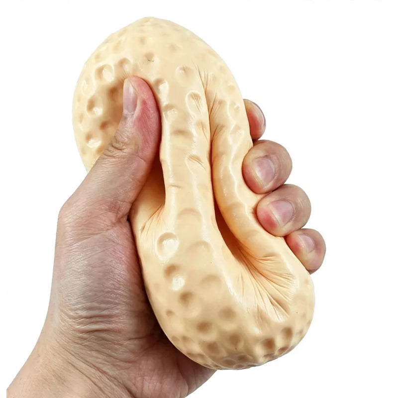 XXL Jumbo Peanut Squishy Sensory Fidget Squish Toy