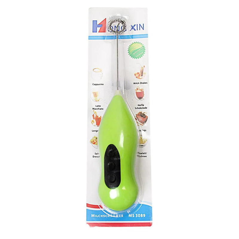 Hand Stirrer Coffee Milk Frother Stirrer Battery Operated Assorted Colours