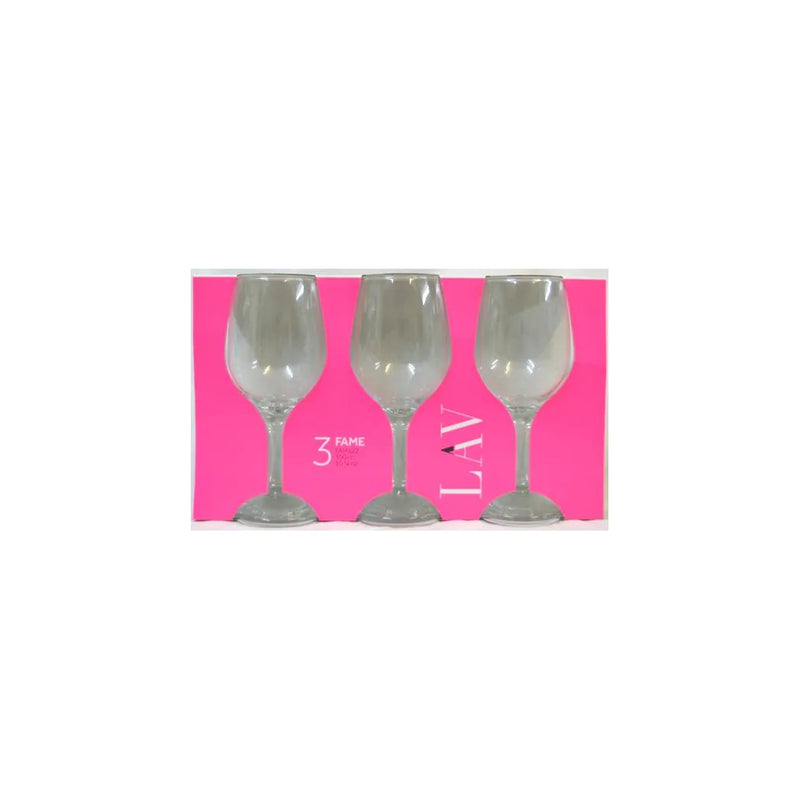 Fame Wine Glasses 300Cc Set Of 3
