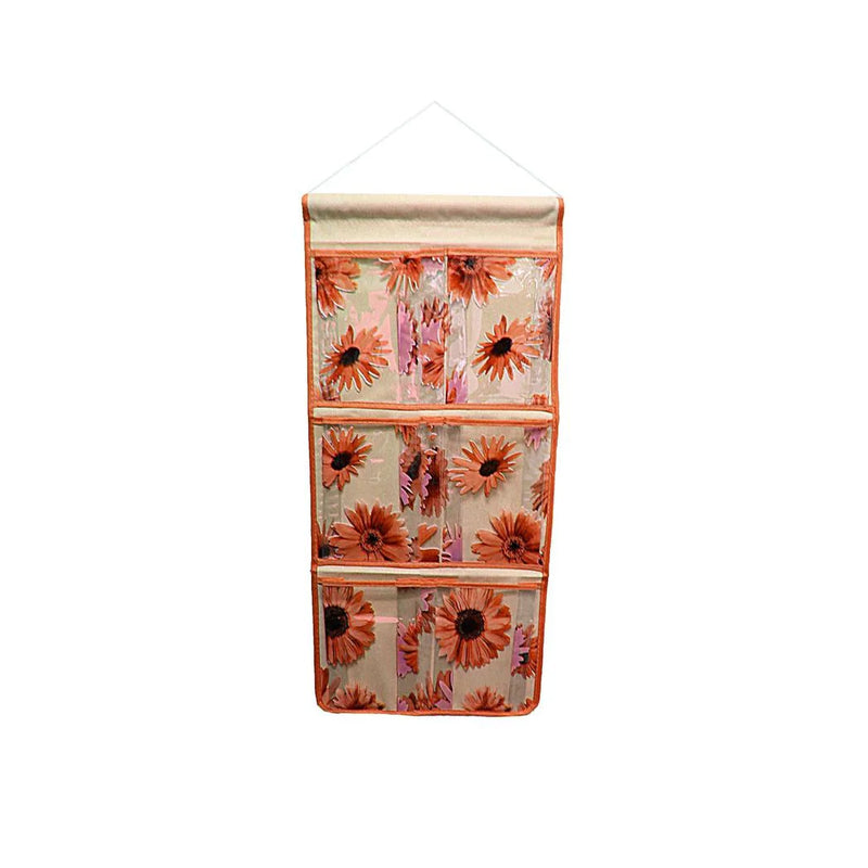 Bathroom Plastic Hanging Sectioned Storage Caddy Assorted Colours
