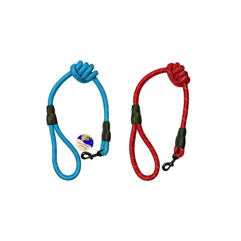 Thick Pet Dog Walking Lead Leash Assorted Colours