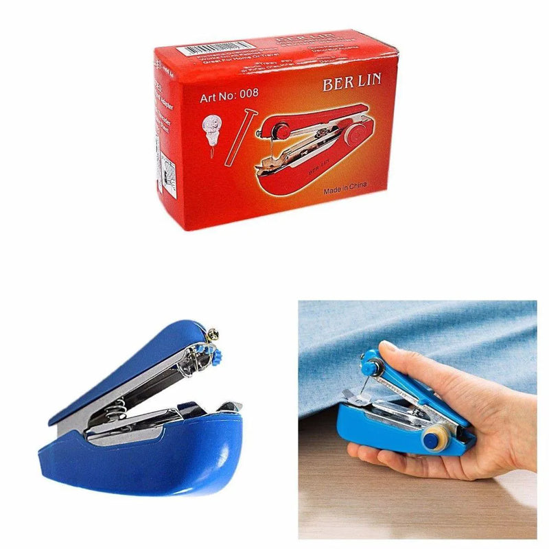 Portable Mini Hand Held Sewing Machine Assorted Colours