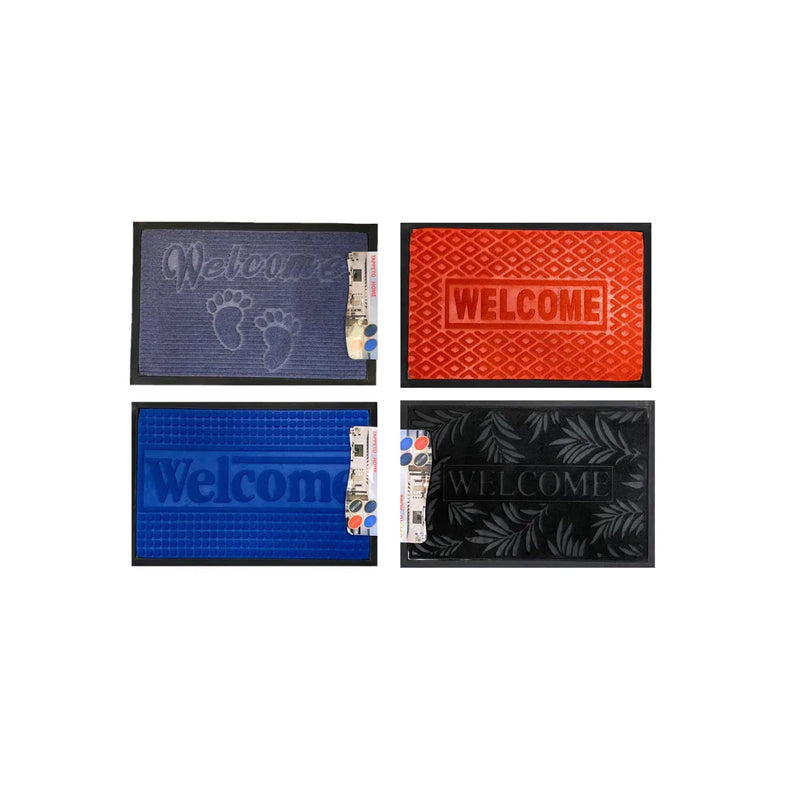Rectangle Welcome Door Mat Assorted Designs And Colours
