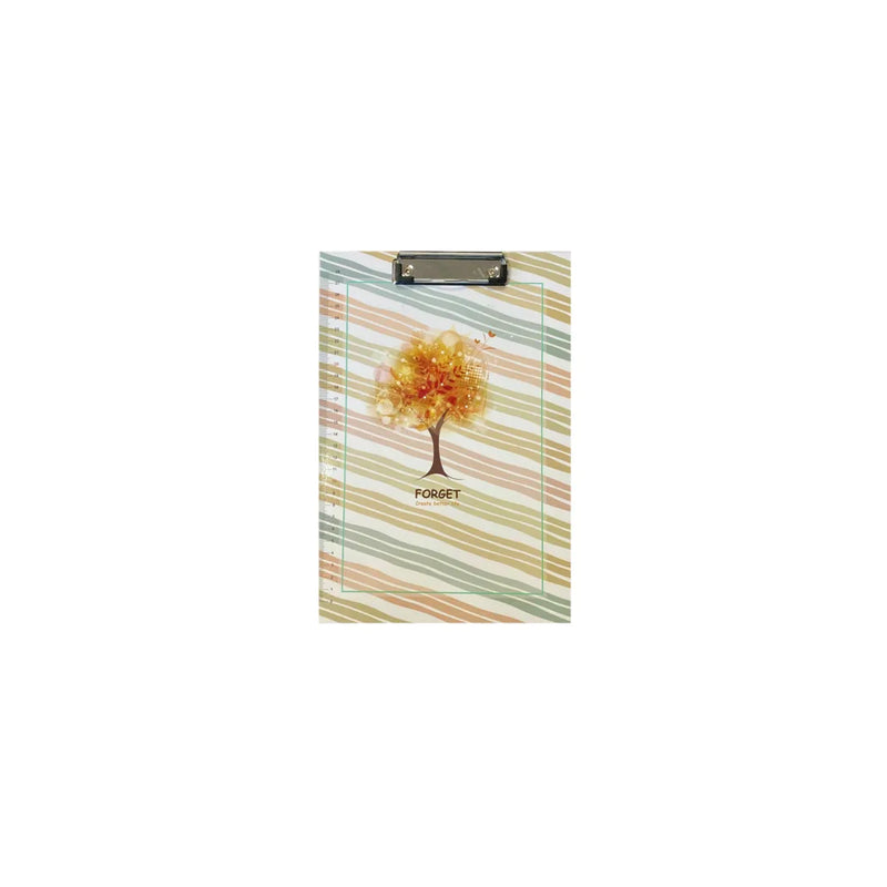 A4 Clipboard With Printed Ruler Scale Assorted Colours