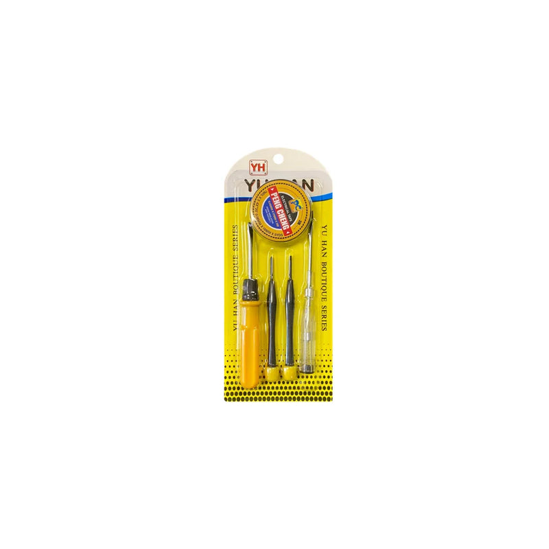 Diy Tools Set Of 5 Screwdrivers Electrical Tester Tape