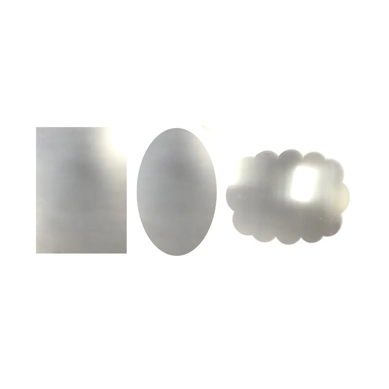 E x tra Large Plastic Mirror Sticker Assorted Designs