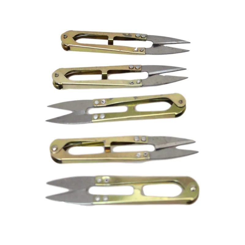 Mini Precision Sewing Cut Scissors Pack Of 5