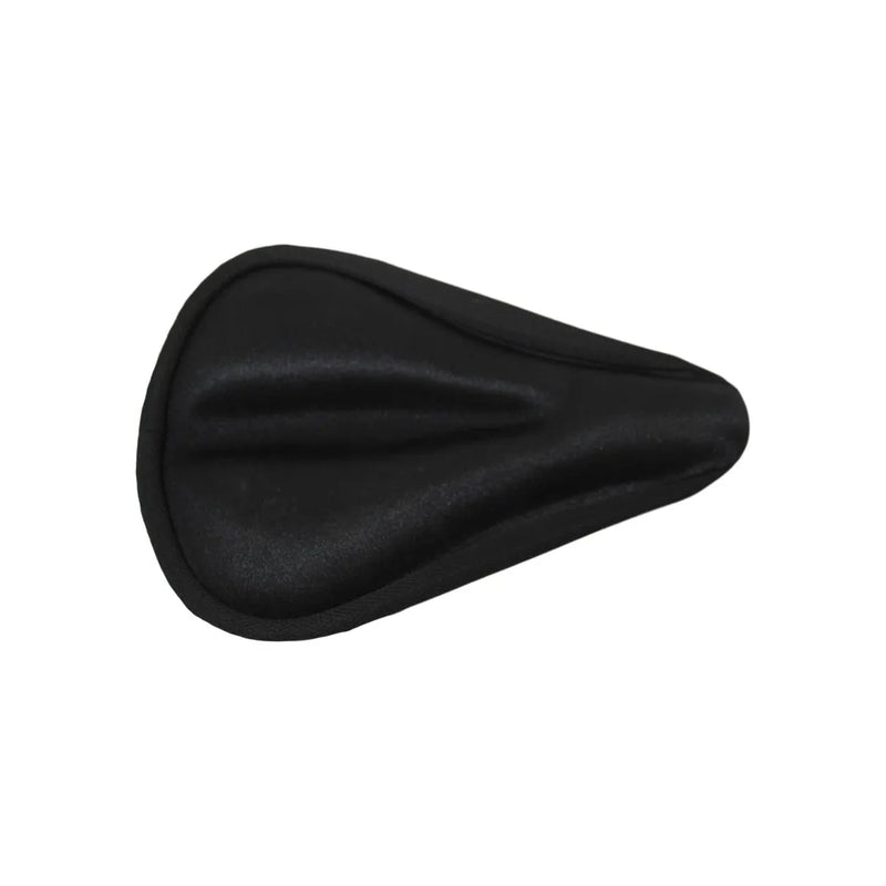 Soft Cushioned Black Bicycle Wide Saddle Seat Comfort Ride Seat
