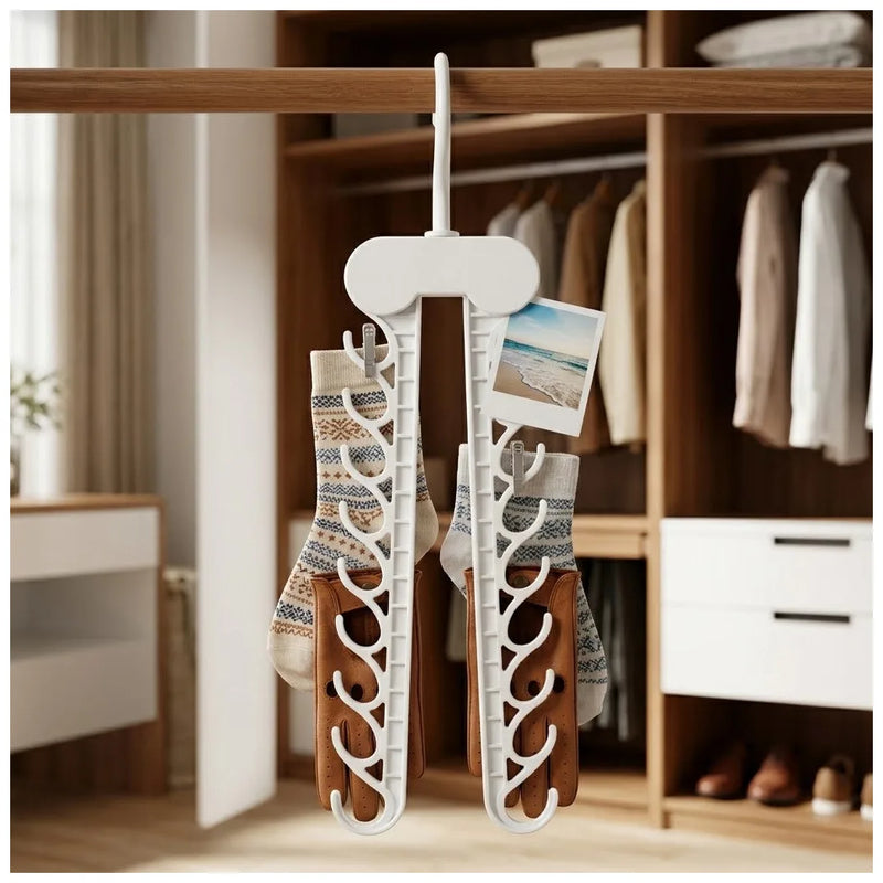Abs Space – Saving Hanger With Multifunctional Clips –, 118G