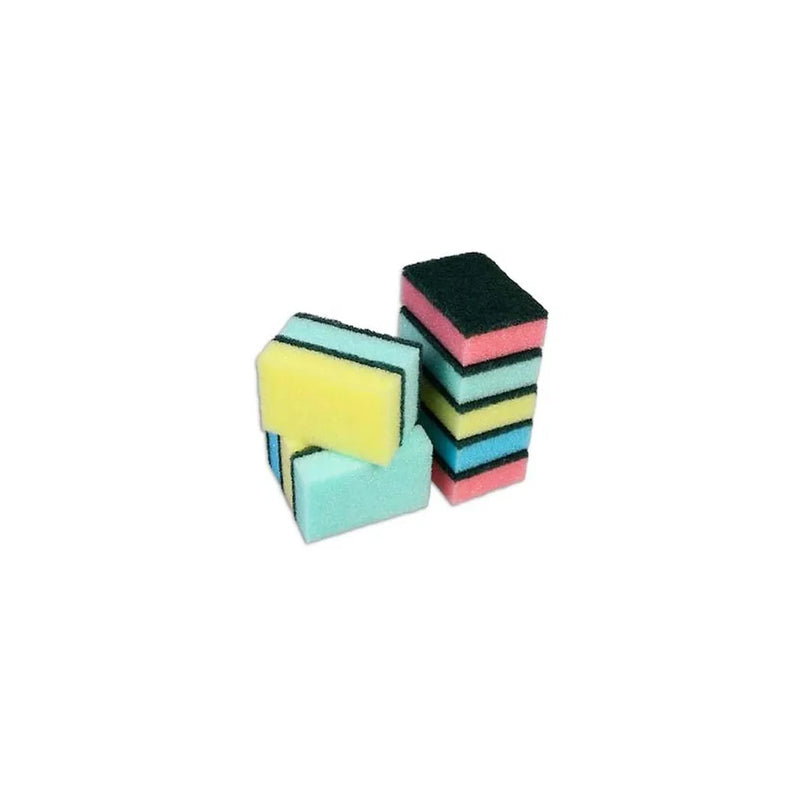 Accord Double Sided Kitchen Washing Up Sponge Pack Of 20