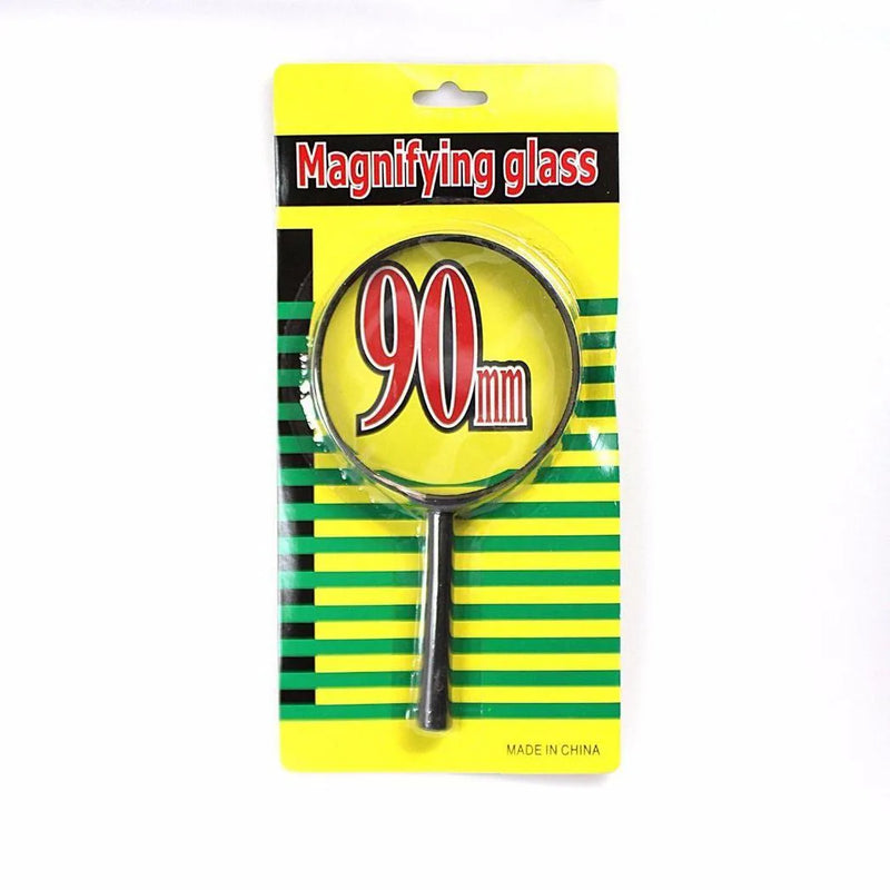 Multi Purpose Handheld Magnifying Glass Black Frame
