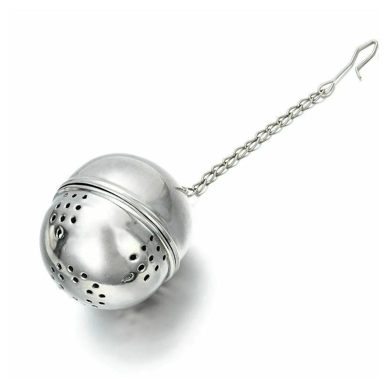 Stainless Steel Loose Leaf Herb Tea Infuser Ball With Chain