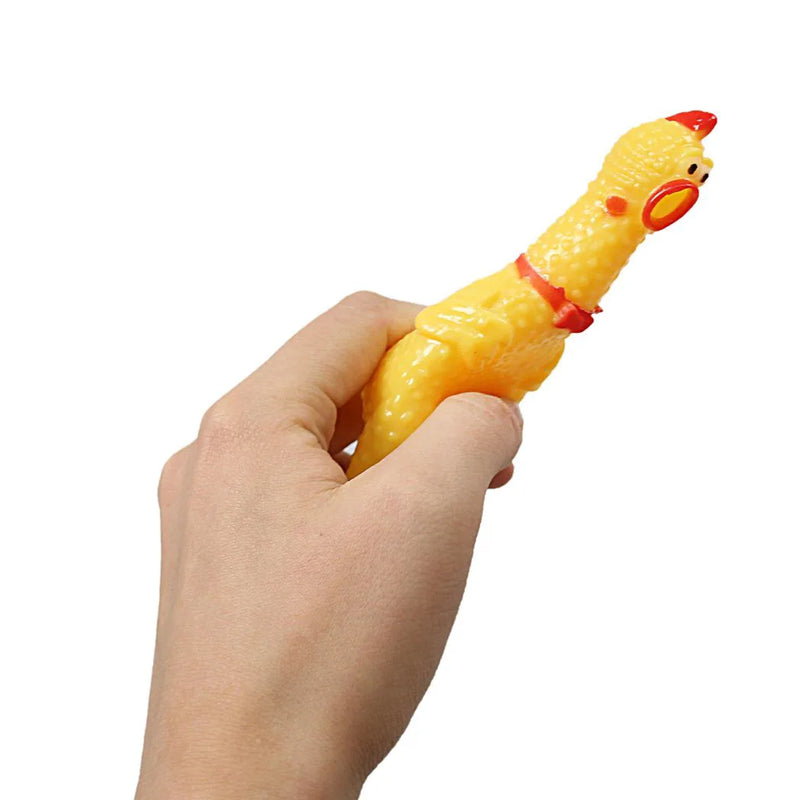 Pet Dog Toy Mini Shrilling Squeaky Chicken