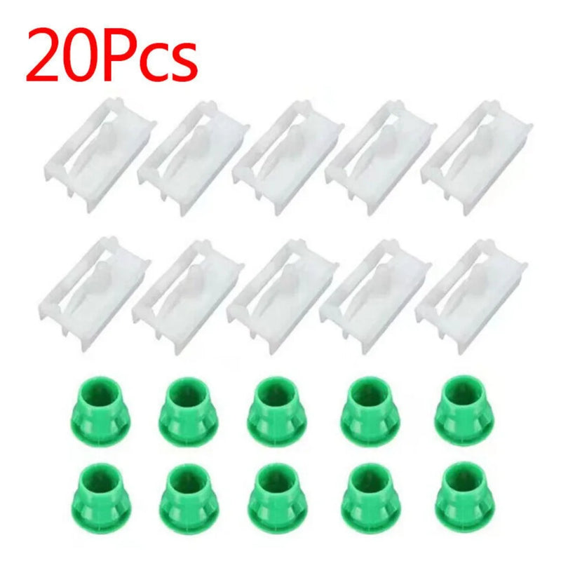 20x Clips For BMW Side Sill Skirt Trim Moulding Grommet E36 E46 E90 E91 3Series